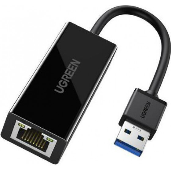 Ugreen Usb 3.0 To 1 Gigabit Ethernet CR111 Black 20256 - (CR111/20256)