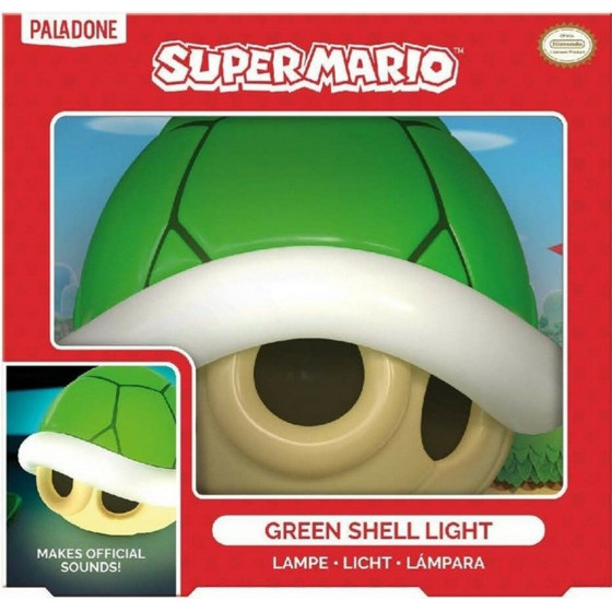 Paladone Nintendo: Super Mario - Green Shell Light with Sound (PP8028NN)