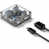 Orico Usb Hub MH4U-U3, 4x USB, 5Gbps, ������� - (MH4U-U3-10-CR-BP)
