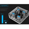 Orico Usb Hub MH4U-U3, 4x USB, 5Gbps, ������� - (MH4U-U3-10-CR-BP)