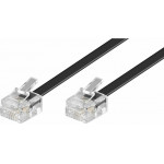 Goobay ������� ��������� RJ11 6P4C, CCA, 15m, ����� - (50320)