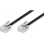 Goobay ������� ��������� RJ11 6P4C, CCA, 10m, ����� - (50319)