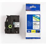 Brother TZe-261 Labelling Tape Cassette - Black On White, 36mm Wide - (TZE261)