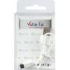 Volte-Tel Micro Usb Devices - Usb ��������� 1.5A 0.22m WHITE - (5205308242687)