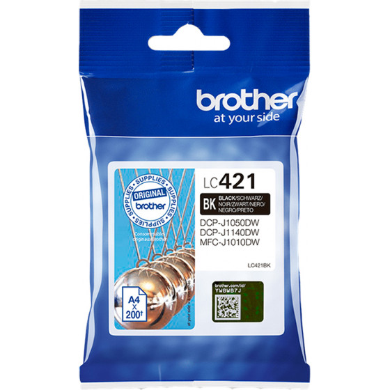Brother ������ Inkjet LC-421 Black - (LC421BK)