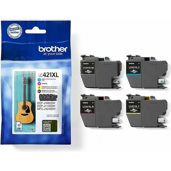 Brother ������ Inkjet LC-421XLval Multipack - (LC421XLVAL)