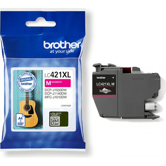 Brother ������ Inkjet LC421 Xlmagenta - (LC421XLM)