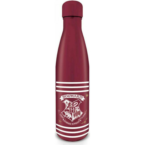Pyramid Harry Potter - Crest Stripes Metal Drinks 550ml Bottle (MDB25453)