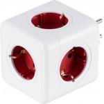 GloboStar Travel Powercube Pro Certified ��������� 5 ������ �� 5 ������ ��������� Childproof Eu Schuko Ac 220-240V �7.5 x �11.5 x �7.5 - ����� �� ������� - Max Load 3680W/16A - (79628)