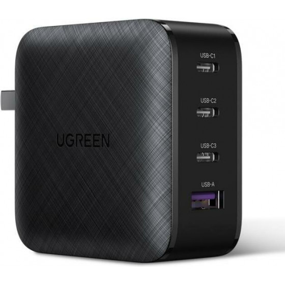 Ugreen Charger CD224 65W PDx3+QC3.0 Black 70774 - (CD224/70774)