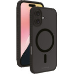 VIVANCO MAG SOLID ELITE COVER IPHONE 16 semi-transparent black backcover - (64221)