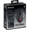 Defender GM-700L Wolverine Gaming Wired Optical Mouse Rgb 7D 12800dPi - (52700)