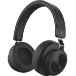 Ksix Bluetooth Universal Retro Headphones Black - (BXAUHBT01)