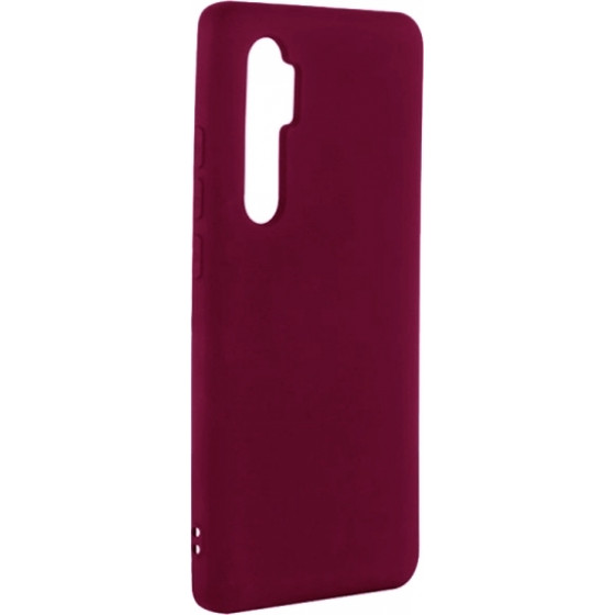 Senso Soft Touch Xiaomi Mi Note 10 Lite Burgundy Backcover - (SESTXIAMN10LBU)