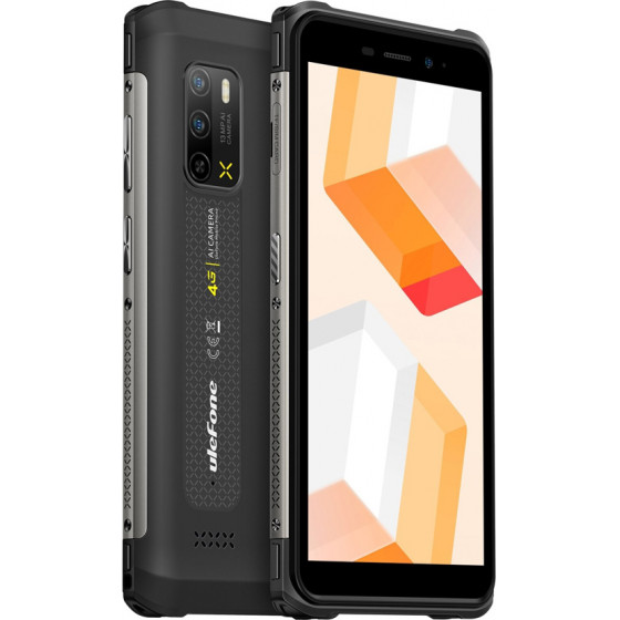 Ulefone Smartphone Armor X10, IP68/IP69K, 5.45'', 4/32GB, 5180mAh, ����� - (ARMORX10-BK)
