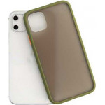 NetOne Apple Iphone 11 Pro - ���� ��������� Vennus Color Button Bumper Olive - (MA41121S-OL8)