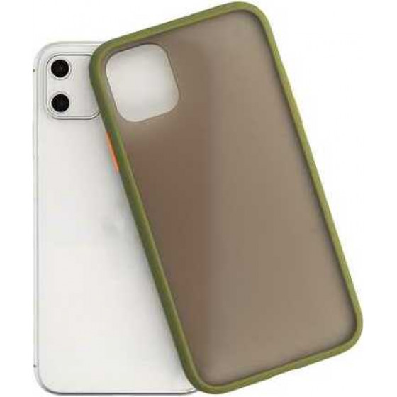 NetOne Apple Iphone 11 Pro - ���� ��������� Vennus Color Button Bumper Olive - (MA41121S-OL8)