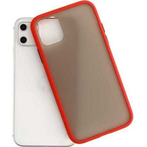 NetOne Apple Iphone 11 Pro - ���� ��������� Vennus Color Button Bumper Red - (MA41121S-R8)