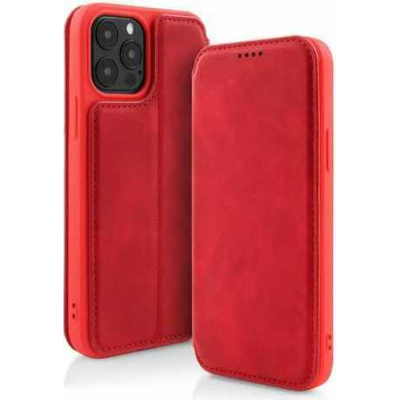 NetOne Apple Iphone 12 / 12 Pro - ���� Book Style Vintage ��������� ������� - (MA41124B-R13)