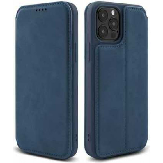 NetOne Apple Iphone 12 / 12 Pro - ���� Book Style Vintage ��������� ���� - (MA41124B-BL13)