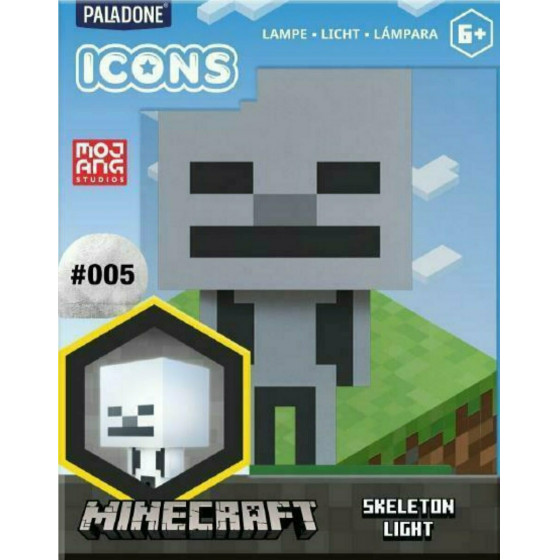 Paladone Minecraft - Skeleton Icon Light BDP (PP8999MCF)