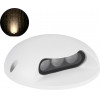 GloboStar STEP-Luna ����������� ��������� ����������� - ��������� Led 3W 330lm 10� Dc 24V ��������� IP65 �12 x �3cm ����� ����� 3000K - ����� - 3 Years Warranty - (90619)