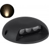 GloboStar STEP-Luna ����������� ��������� ����������� - ��������� Led 3W 330lm 10� Dc 24V ��������� IP65 �12 x �3cm ����� ����� 3000K - ����� - 3 Years Warranty - (90616)