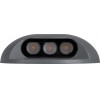 GloboStar STEP-Luna ����������� ��������� ����������� - ��������� Led 3W 345lm 10� Dc 24V ��������� IP65 �12 x �3cm ������ ����� 4500K - ���� ������� - 3 Years Warranty - (90623)