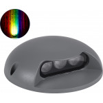 GloboStar STEP-Luna ����������� ��������� ����������� - ��������� Led 6W 600lm 10� Dc 24V ��������� IP65 �12 x �3cm ��������� Rgb DMX512 - ���� ������� - 3 Years Warranty - (90624)