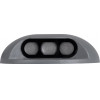 GloboStar STEP-Luna ����������� ��������� ����������� - ��������� Led 6W 600lm 10� Dc 24V ��������� IP65 �12 x �3cm ��������� Rgb DMX512 - ���� ������� - 3 Years Warranty - (90624)