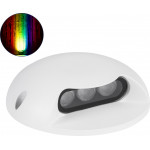 GloboStar STEP-Luna ����������� ��������� ����������� - ��������� Led 6W 600lm 10� Dc 24V ��������� IP65 �12 x �3cm ��������� Rgb DMX512 - ����� - 3 Years Warranty - (90621)