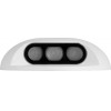 GloboStar STEP-Luna ����������� ��������� ����������� - ��������� Led 6W 600lm 10� Dc 24V ��������� IP65 �12 x �3cm ��������� Rgb DMX512 - ����� - 3 Years Warranty - (90621)