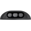 GloboStar STEP-Luna ����������� ��������� ����������� - ��������� Led 6W 600lm 10� Dc 24V ��������� IP65 �12 x �3cm ��������� Rgb DMX512 - ����� - 3 Years Warranty - (90618)