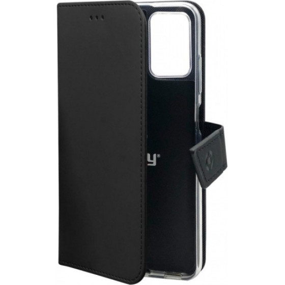 Celly Wally Book Case Samsung A03 Black - (WALLY1023)
