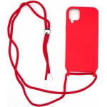 iSelf Spd Color Cord Samsung A12 / M12 Red Backcover - (SPDCCORA12R)