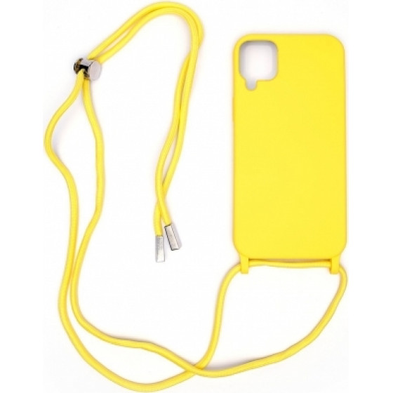 iSelf Spd Color Cord Samsung A12 / M12 Yellow Backcover - (SPDCCORA12Y)