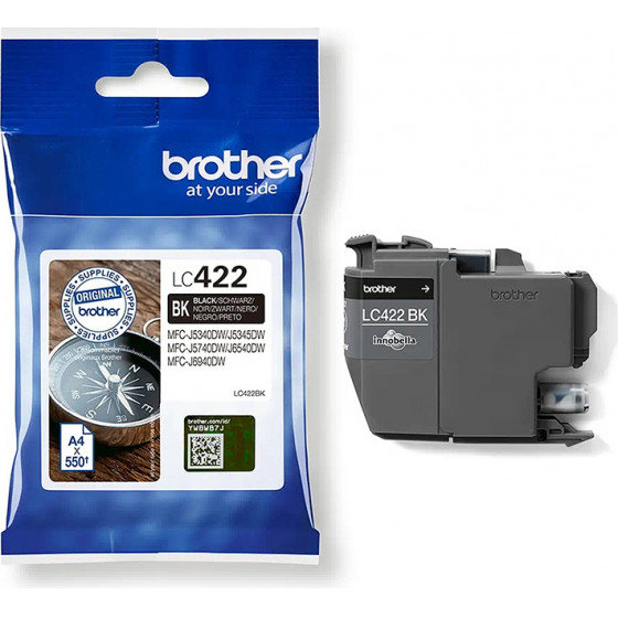 Brother ������ Black Inkjet Cartridge - (LC422BK)
