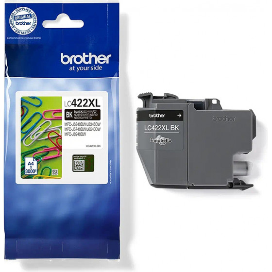 Brother ������ Inkjet Lc Black Cartridge - (LC422XLBK)