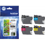 Brother ������ Inkjet Lc Black, Cyan, Magenta, Yellow Cartridge - (LC422XLVAL)