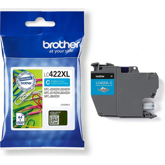 Brother ������ Inkjet Lc Cyan Cartridge - (LC422XLC)