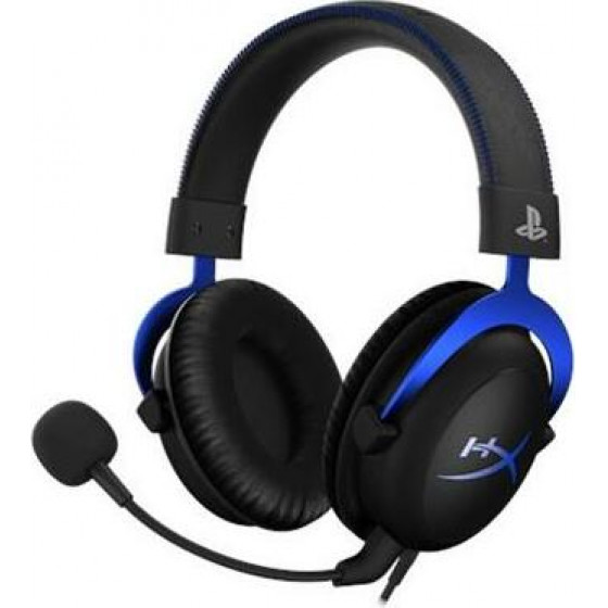 Kingston Technology Cloud Headset Wired Head-Band Gaming Black, Blue - (4P5H9AM)