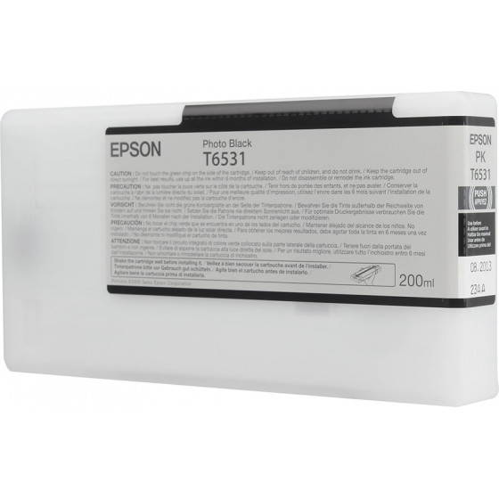 Epson ������ Inkjet T6537 Black - (C13T653700)