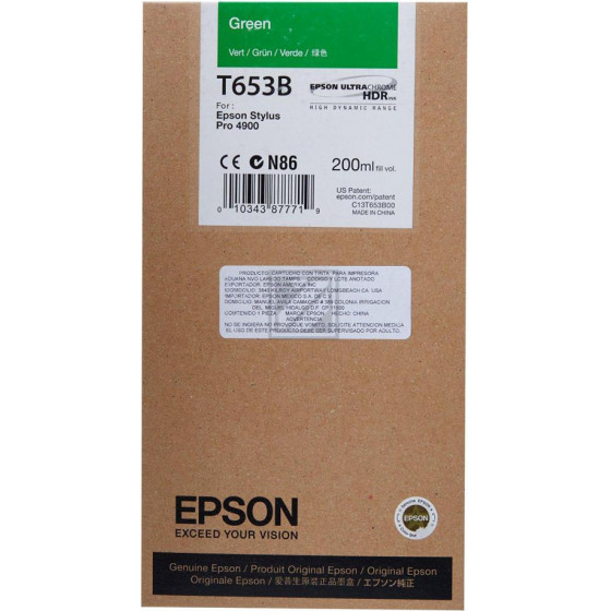 Epson ������ Inkjet T653B Green - (C13T653B00)