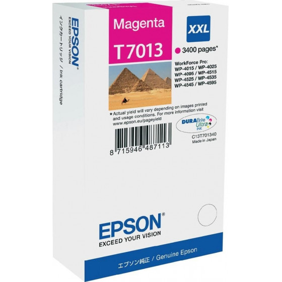 Epson ������ Inkjet T7013 Xxl Magenta (T701340) - (C13T70134010)