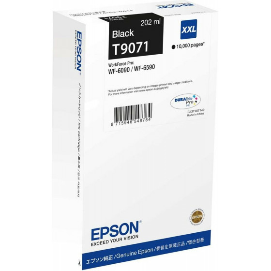 Epson ������ Inkjet T907 Xxl Black - (C13T907140)