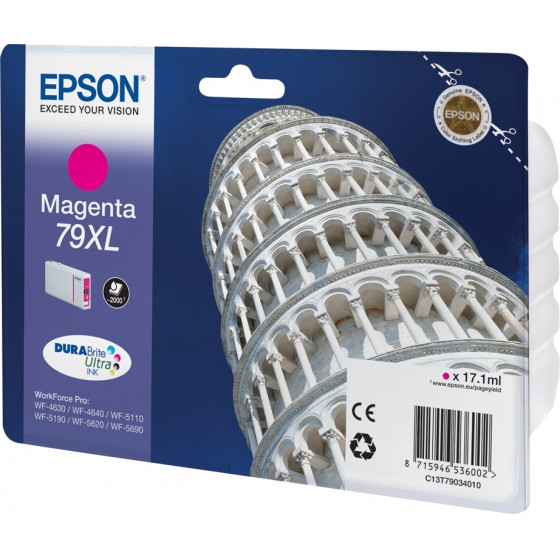 Epson ������ Inkjet T907 Xxl Magenta (C13T790340) - (C13T907340)