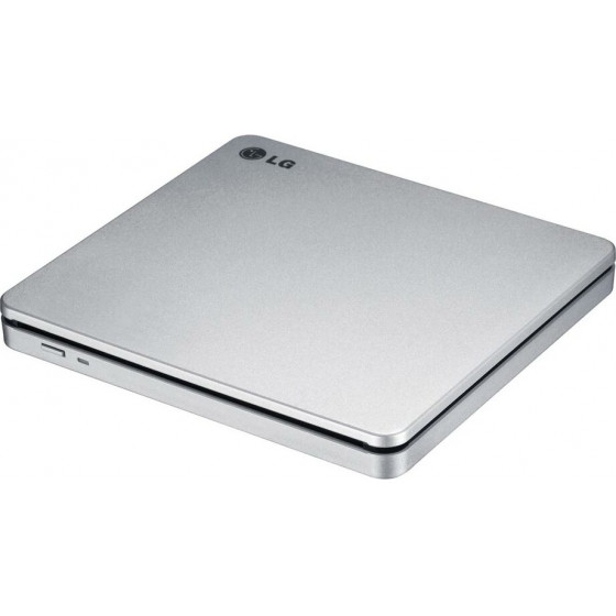 LG H-L Ds External DVD-Rw Recorder Slim Slot-In Silver - (GP70NS50.AHLE10B)