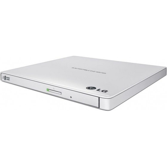 LG H-L Ds External DVD-Rw Recorder Slim White - (GP57EW40.AHLE10B)