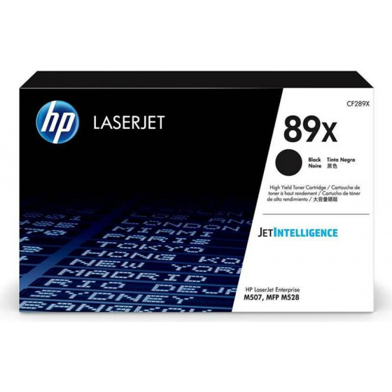 HP 89X Laserjet Black Toner Hc (10k) - (CF289X)