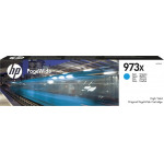 HP ������ Inkjet 973X Cyan Hc - (F6T81AE)